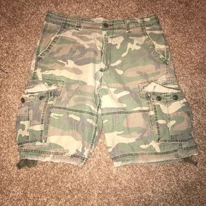 Mens No Boundaries Camo Shorts 